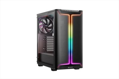 Be Quiet! BGW76 Pure Base 501 Dx корпус ATX Mid-Tower, 3x140mm Pure Wings 3, передняя полоса ARGB, чёрный