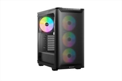 Be Quiet! Pure Base 501 Lx Kućište 4x120Mm Light Wings Lx Argb prednja mreža Argb/Pwm kontroler BGW78, Crno