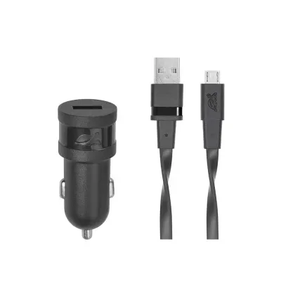 Car Charger RIVAPOWER VA4211 BD1 1xUSB/1A, black