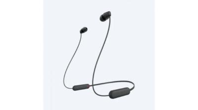 Sony WIC-100B наушники, чёрные