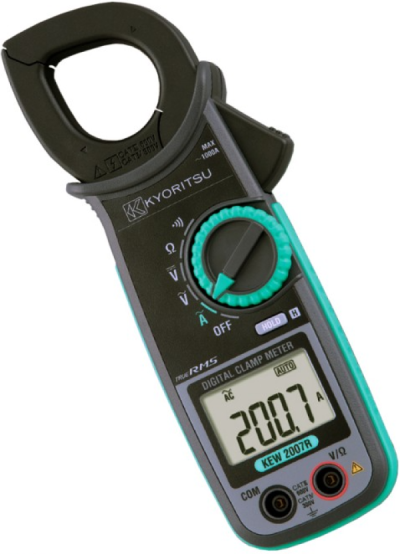 Kyoritsu Kew 2007R Digitalni merač stezaljki AC True RMS 400Hz