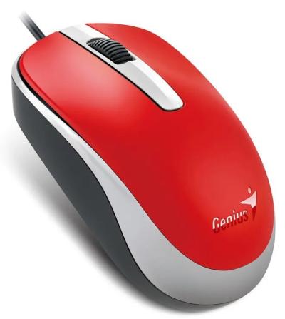 Mouse Genius DX-120 Red 1000dpi