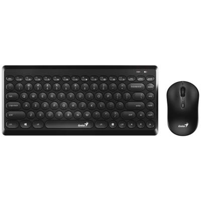 Genius LuxMate Q8000 Bežična tastatura i miš US, Crni