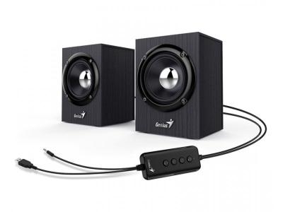 Genius колонки SP-HF385BT, Wood, Black Gray