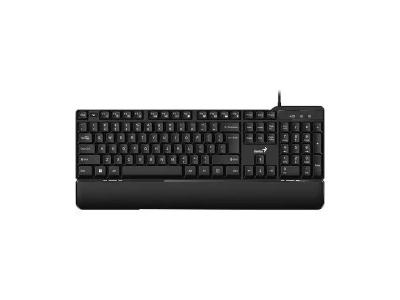 Клавиатура Genius KB-100XP YU/подставка для ладоней