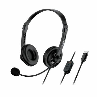 Genius HS-230U Slušalice USB-C, Crne