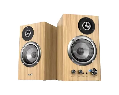 Genius SP-HF1812BT Bluetooth zvučnici drveno kućište