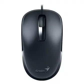 Genius DX-125 Kompjuterski miš USB-C, Crni