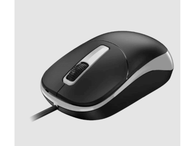 Genius DX-123 Mouse USB Optički senzor 1200 dpi 3 dugmeta, Crno-sivi