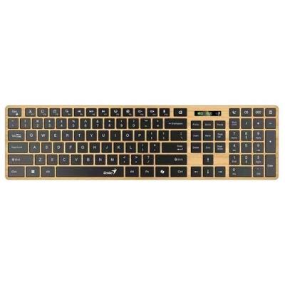 Genius SlimStar 7250BT Bežična tastatura US Pine Wood
