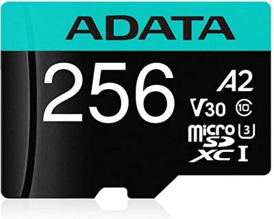 A-DATA AUSDX256GUI3V30SA2-RA1 Memorijska kartica UHS-I U3 MicroSDXC 256GB V30S A2 + adapter