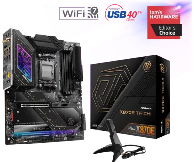 ASRock 90-MXBP90-A0UAYZ MB AM5 X870E TAICHI Matična ploča