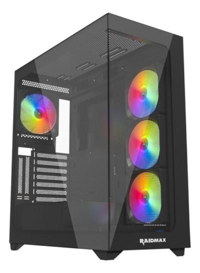 Raidmax i800TBF Kućište Infinita 800 ARGB, Crno