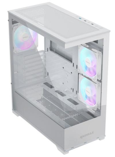 Raidmax Infinita i801 Glass Kućište 3 x ARGB, Belo