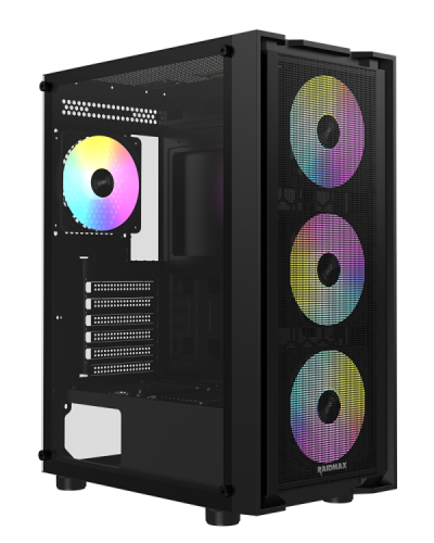 Raidmax Vector 216 Gaming kućište Midi Tower 4 x RGB fan Window 650W