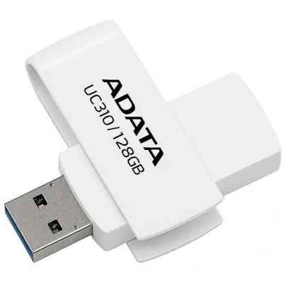USB Flash 128 GB AData 3.2 UC310-128G-RWH White