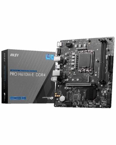 MSI PRO H610M-E DDR4 motherboard