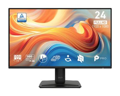 MSI PRO MP242 E14C Monitor 23.8" FHD (1920x1080) IPS 144Hz Business