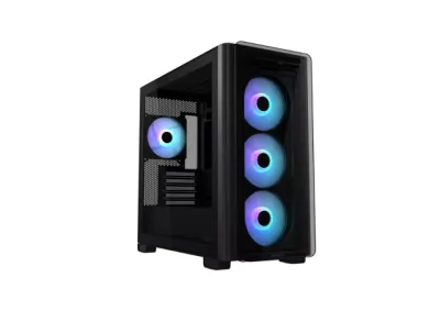 Asus A23 PLUS TG ARGB micro-ATX kućište, Crno