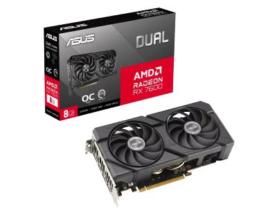 Asus DUAL-RX7600-O8G-EVO Graficka karta AMD Radeon RX 7600 EVO 8GB