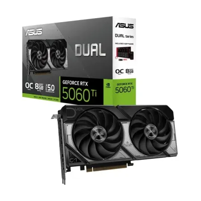 Asus GeForce RTX 5060 Ti grafička kartica 8GB GDDR7 128-bit 3x DP 1x HDMI dvostruka