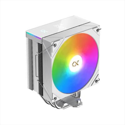 XIGMATEK AK4 Digital Arctic CPU cooler Display, 4 copper pipes, ARGB PM Intel/AMD, TDP 210, white