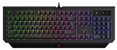 A4Tech A4-B120N Bloody gaming keyboard, NEON effect, USB US, black