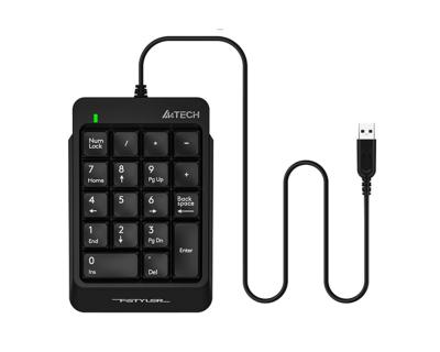 A4tech FK13P FSTYLER Tastatura Numerička USB, Crna