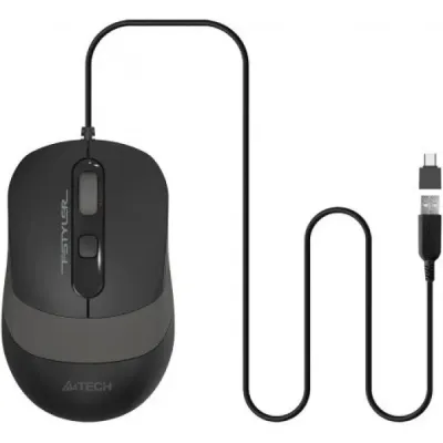 A4Tech A4-FM10T Optički miš 1600Dpi, Sivi