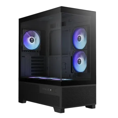 Gamdias Aura GC12 Kućište, Crno