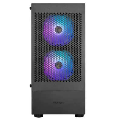 Gamdias Talos E3 MSEH Kućište za desktop računar Mid Tower, Crno