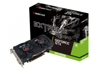 Graphics Card Biostar GTX 1660 Super 6GB DDR6 192bit DVI/HDMI/DP