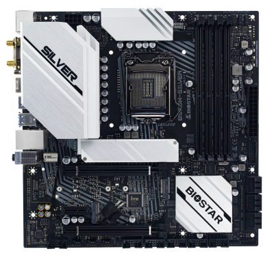 Biostar B560M-SILVER Matična ploča 1200 DP DVI HDMI