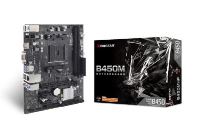 Biostar MB AM4 B450MHP Matična ploča 2kDDR4 3200Mhz(O.C) 1kPCIek16 2kPCIek1 HDMI VGA 4kSATAIII 2kUSB 3.2 Gen1 4kUSB2.0