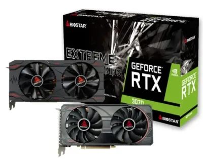 Biostar GeForce RTX 3070 Grafička karta 8GB GDDR6 256-bit 3x DisplayPort HDMI