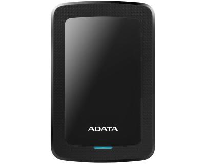 External Hard Drive 1TB AData AHV300-1TU31-CBK Black