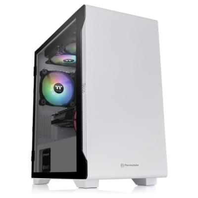 Thermaltake S100 TG Gaming kućište Win SPCC Tempered Glass 120mm bez PSU, Sivi