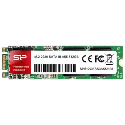 Silicon Power SP512GBSS3A55M28 A55 SSD M.2 512GB zeleni
