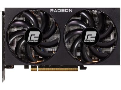 PowerColor Radeon RX 7600 видеокарта, 8 GB GDDR6, 128-bit, чёрная