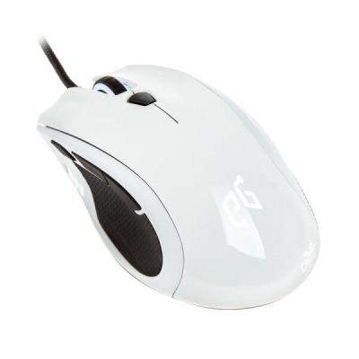 EpicGear Cyclops X Gaming miš IR LED optički USB 5000DPI 7 tastera 1.8m kabl, Beli