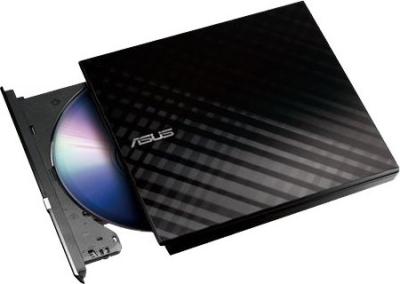 Asus SDRW-08D2S-U Rezač USB DVD+-R/RW Slim, Crni