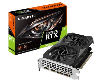 Gigabyte GV-N3050WF2OCV2-6GD видеокарта, nVidia GeForce RTX 3050, 6GB, 96bit