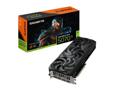 Gigabyte GV-N507TWF3OC-16GD GeForce RTX 5070 Ti WINDFORCE graphics card, 16GB, 256-bit