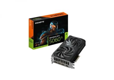 Graphics Card Gigabyte GeForce RTX 5060 TI Windforce OC GV-N506TWF2OC-8GD 8GB GDDR7