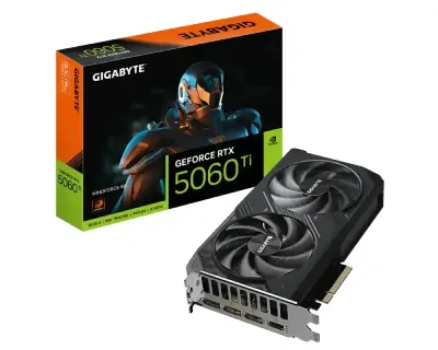 Gigabyte GV-N506TWF2-8GD graphics card GeForce RTX 5060 TI Windforce, 8GB GDDR7