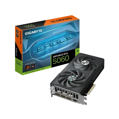 Gigabyte GV-N5060EAGLE OC-8GD graphics card GeForce RTX 5060 Eagle OC, 8GB GDDR7