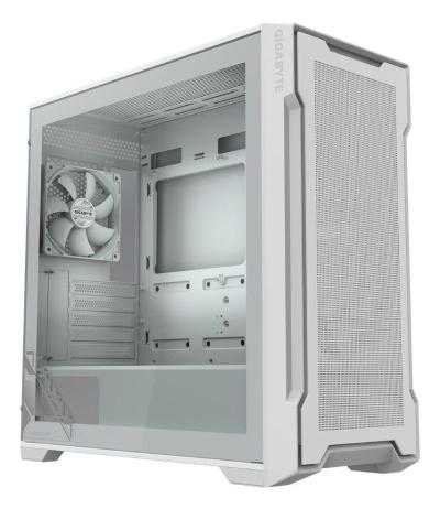 Gigabyte GB-C102GI Kućište za desktop računar Midi Tower Micro ATX, Belo