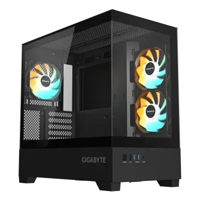 Gigabyte GB-C201P Panoramic black Case