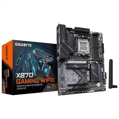 Gigabyte Am5 Ks870 Gaming Vifi6 4Ksddr5 8200Mhz (Oc) 1Kspciek16 5.0 2Kspciek16 3.0 4Kssataiii 3Ksm.2 Hdmi 2.5Gbe