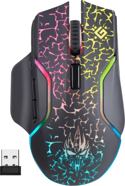 Wireless Mouse Defender ONESHOT GM-067 3200DPI